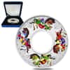 2014 2 oz Tokelau Proof Silver Carousel Horses (w/Box & COA)