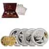 2008 Beijing XXIX Olympics Commemorative Proof Gold & Silver 6-coin Set (Series III) W/COA & Box