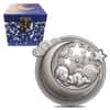 2018 1 oz Cook Islands Lullaby Dreaming Boy High Relief Antiqued Silver Coin $5 .999 Fine (w/Box&COA)