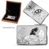 2017 Mexico 3 oz Silver 35th Anniv of the Libertad Coin & Bar Set (w/Box & COA)