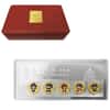2008 China 110 gram Silver 5 gram Gold Beijing Olympics Mascots Bar .999 Fine (w/Box)