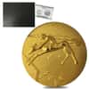 1984 Salvador Dali Olympic Gold Medallion - Equestrian AGW 0.495 oz (w/Box & COA)