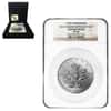 2013 5 oz Silver Canadian Maple Leaf 25th Anniv. Reverse Proof NGC PF 70 (w/Box & COA)
