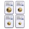 2019-W 1.85 oz Proof Gold American Eagle 4-Coin Set NGC PF 69 Early Releases 
