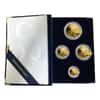 Gold 1.85 oz American Eagle Proof 4-Coin Set (Random Year)