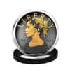 2017 P 1 oz American Liberty Reverse Proof Silver Medal .9999 Fine Black Ruthenium 24K Gold Edition (w/Box & COA) 
