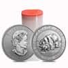 2015 1.5 oz Canadian Silver Polar Bear and Cub $8 Coin .9999 Fine BU