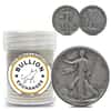 $10 Face Value Walking Liberty Half Dollars 90% Silver 20-Coin Roll - No Dates