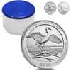 2018 5 oz Silver America the Beautiful ATB Georgia Cumberland Island National Seashore Coin