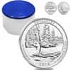 2018 5 oz Silver America the Beautiful ATB Minnesota Voyageurs National Park Coin