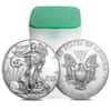 Roll of 20 - 2020 1 oz Silver American Eagle $1 Coin BU (Lot, Tube of 20)