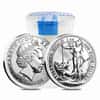 2014 Great Britain 1 oz Silver Britannia Horse Privy Coin .999 Fine BU