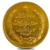 1965 (SH 1344) 35.2 gram Gold Muhammad Reza Pahlavi 25th Anniv of Reign Commem Medal AU/BU