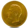 1965 (SH 1344) 35.2 gram Gold Muhammad Reza Pahlavi 25th Anniv of Reign Commem Medal AU/BU