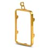Sterling Silver Prong Frame Bezel Pendant for 1 oz PAMP Gold Bar (Gold Plated)