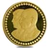 1976 30.1 gram Mother's Day Pahlavi Golden Jubilee Proof Gold Medal