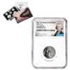 2020-W Reverse Proof Jefferson Nickel NGC PF 70 ER Jefferson Label (w/ 2020-S US Mint Proof Silver Set)