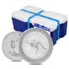 Monster Box of 250 - 2022 1 oz Australian Silver Kangaroo Perth Mint Coin .9999 Fine BU (10 Tube, Lot of 25)