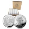 Monster Box of 500 - 2021 Armenia 1 oz Noah's Ark Silver Coin 500 Drams .999 Fine BU (25 Rolls, Tube of 20)