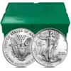 Monster Box of 500 - 2001 1 oz Silver American Eagle $1 Coin BU