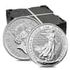 Roll of 25 - 2022 Great Britain 1 oz Silver Britannia Coin .999 Fine BU (Lot, Tube of 25)