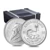 Monster Box of 500 - 2022 South Africa 1 oz Silver Krugerrand BU (20 Roll, Tube, Lot of 25)
