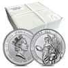 Lot of 20 - 2022 St. Helena 1 oz Silver The Queen's Virtues - Truth Coin .999 Fine BU (Tube, Lot of 20)