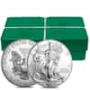 2014 1 oz Silver Eagle Gem Brilliant Uncirculated (500-Coin Mint Sealed Monster Box)