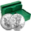 Monster Box of 500 - 2016 1 oz Silver American Eagle $1 Coin BU (25 Roll,Tube,Lot of 20)
