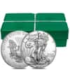 Monster Box of 500 - 2018 1 oz Silver American Eagle $1 Coin BU (25 Roll,Tube of 20)