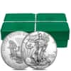 Monster Box of 500 - 2017 1 oz Silver American Eagle $1 Coin BU (25 Roll,Tube of 20)