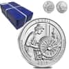 2019 5 oz Silver America the Beautiful ATB Massachusetts Lowell National Historical Park Coin