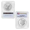 2024-S Morgan and Peace Silver Dollar Proof 2-Coin Set PCGS PF 70 FS