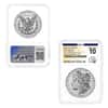 2023-S Morgan / Peace Silver Dollar Reverse Proof 2-Coin Set NGCX PF 10 ER (Morgan/Peace Label)