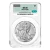 1 oz Silver American Eagle CAC MS 69 (Random Year)