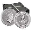 2019 Great Britain 2 oz Silver Queen's Beasts (Yale) Coin .9999 Fine BU