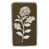 NO ASSAY - 100 Gram PAMP Suisse Rosa Silver Bar .999 Fine