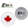 2021 Chad 6 gram World Landmarks - Canada Bottle Cap Proof Silver Coin .999 Fine (In Cap)