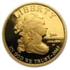 2007 W 1/2 oz $10 First Spouse - Jefferson's Liberty Gold Proof Coin (w/Box & COA)