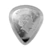 2021 1 oz Silver Fender Guitar Pick 75th Anniv Solomon Islands $2 Coin .9999 Fine (w/Box)