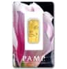 1/5 oz PAMP Suisse Water Lily Proof Gold Ingot Pendant
