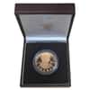 1989 1.4 oz The Royal Visit to Hong Kong Proof Gold Medal (w/Box & COA)