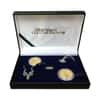 1999/2000 1 oz Proof Gold South Africa Natura Kudu and Sable 2-coin Set .9999 Fine (w/Box & COA, Silver Figurines)