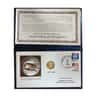 1986 1/4 oz $10 Gold American Eagle First Day of Issue Oct 20 1986 w/Official Mail Stamp