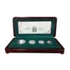 2002 Canada 1.85 oz Proof Platinum Great Blue Heron .9995 Fine 4-Coin Set (w/Box & COA)