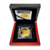 2012 Israel 1 oz The Menorah Gold Coin BU .9999 Fine (w/Box & COA)