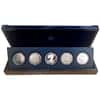2011 1 oz Silver American Eagle 25th Anniversary 5-Coin Set (w/Box & COA)