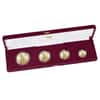 2021-W 1.85 oz Proof Gold American Eagle 4-Coin Set (w/Box & COA)