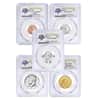 2017-S US Mint 225th Anniversary Enhanced Uncirculated 10-Coin Set PCGS SP 70 First Strike