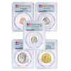 2017-S US Mint 225th Anniversary Enhanced Uncirculated 10-Coin Set PCGS SP 70 First Strike